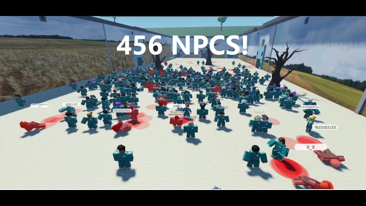 Roblox Squid Game but with Npcs Seasons 2/3 Gameplay full walkthrough (No commentary)