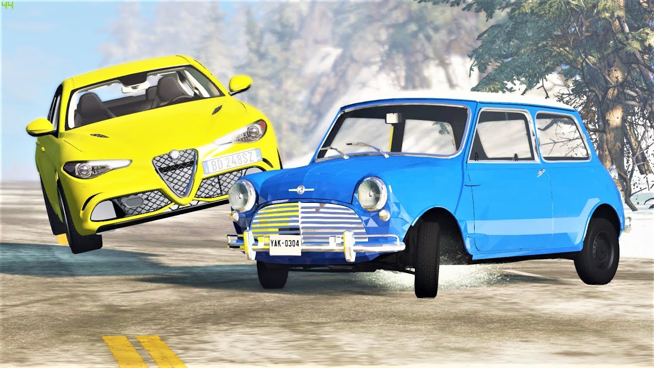 Will these Cars still Drive after Crashing? #98 - BeamNG Drive | CRASHdriven