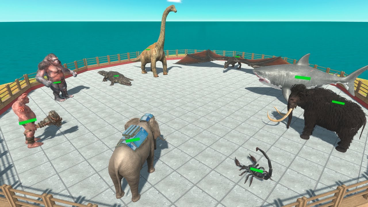 Battle Royale Championship - Animal Revolt Battle Simulator