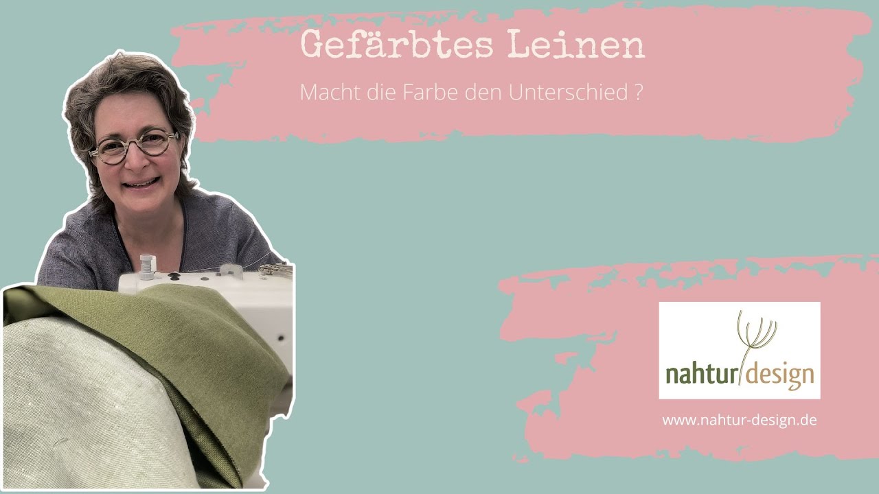 Gefärbtes Leinen - Hier geht es nicht nur um die Optik