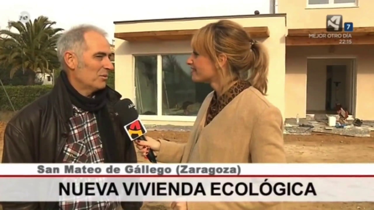 ECOHOUSE Casas biopasivas. San Mateo del Gallego (Zaragoza)