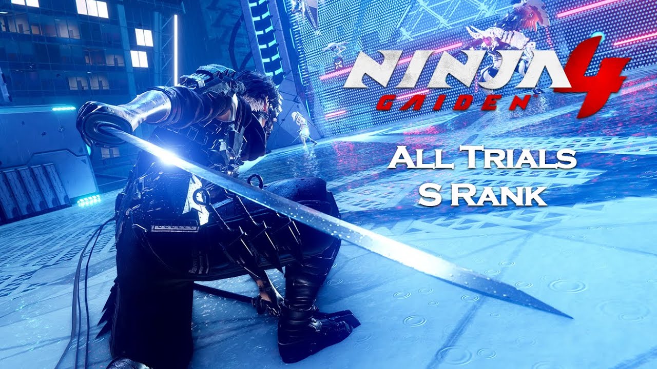 NINJA GAIDEN 4 ALL Trials S Rank | 닌자가이덴4 모든 챌린지 미션 마스터닌자 랭크