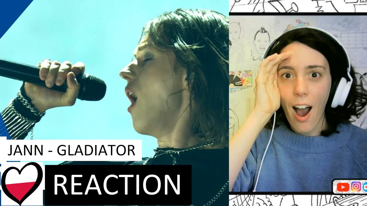 Jann "Gladiator" live performance at Tu bije serce Europy REACTION - Poland Eurovision 2023