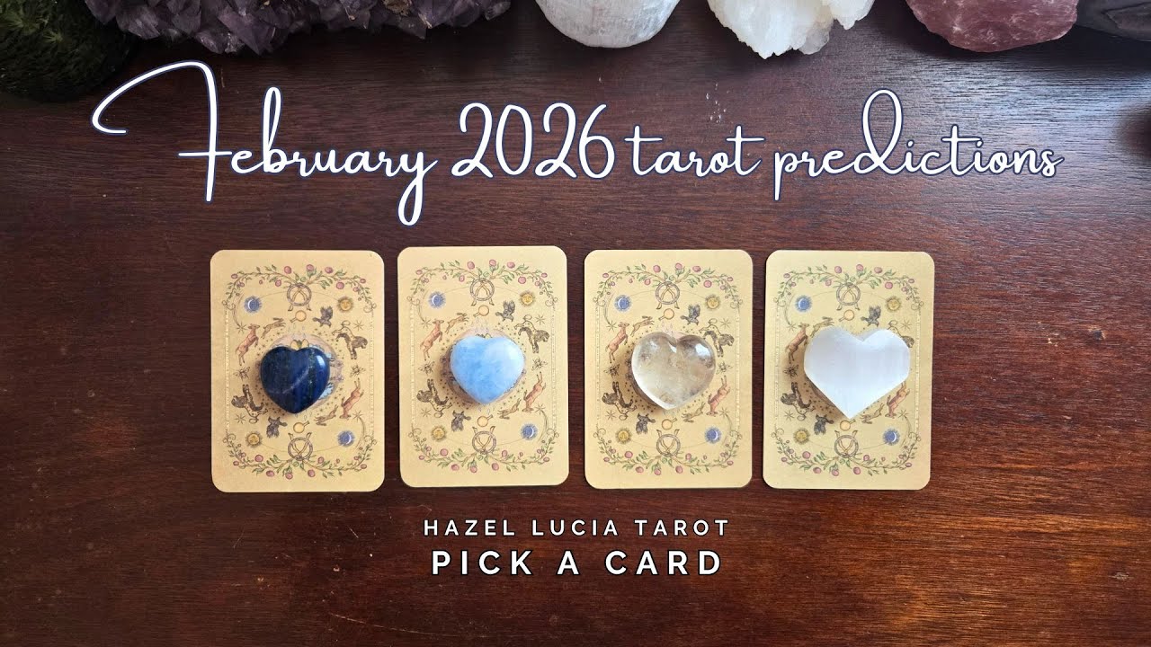 ..:: 🌹 February 2026 tarot predictions 🌹 ::.. pick a card ..:: monthly tarot reading ::..