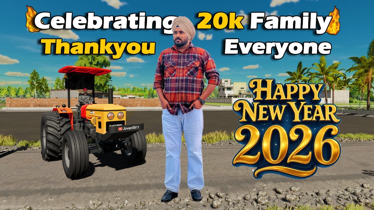 20k Subscribers Special Live | Jovan5911 | Punjab Map | Fs22 | Fs25 | Live stream |
