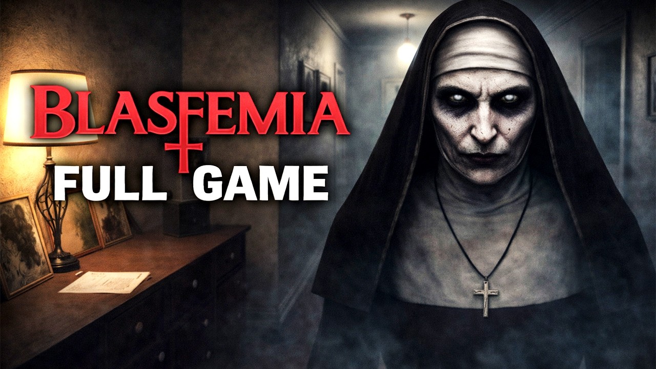 BLASFEMIA - Horror Game FULL Gameplay Walkthrough (No Commentary) | Scary Nun Horror Game