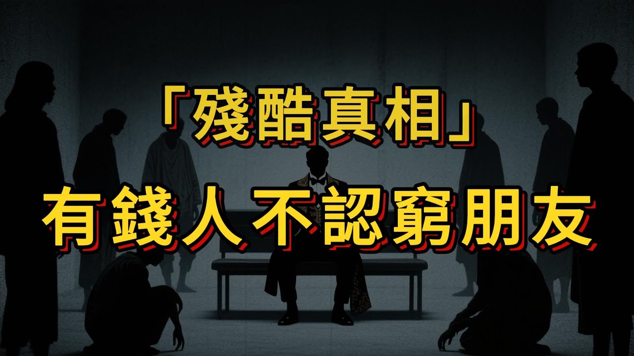 為什麼有錢人不跟窮親戚來往？也不交窮朋友 社會殘酷真相