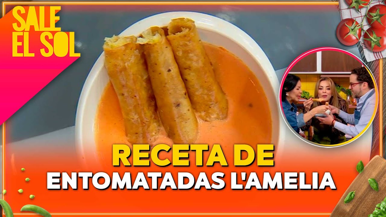 Receta de entomatadas L'Amelia con la mamá de Beibi Benítez I Sale el Sol