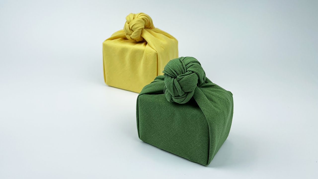 #02. 댕기매듭 보자기선물포장(개성있고 귀여운 선물포장법) – Gift Wrapping Idea : Koran Bojagi
