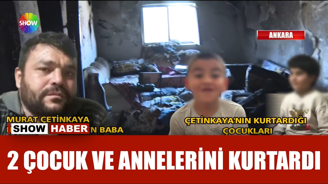 Ailesini kurtaran kahraman baba hayatını kaybetti!