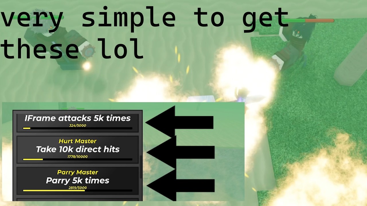 Simple way to get Parry Master (includes Dodge Master, and Hurt Master) | Wave Defense: OVERDRIVE!