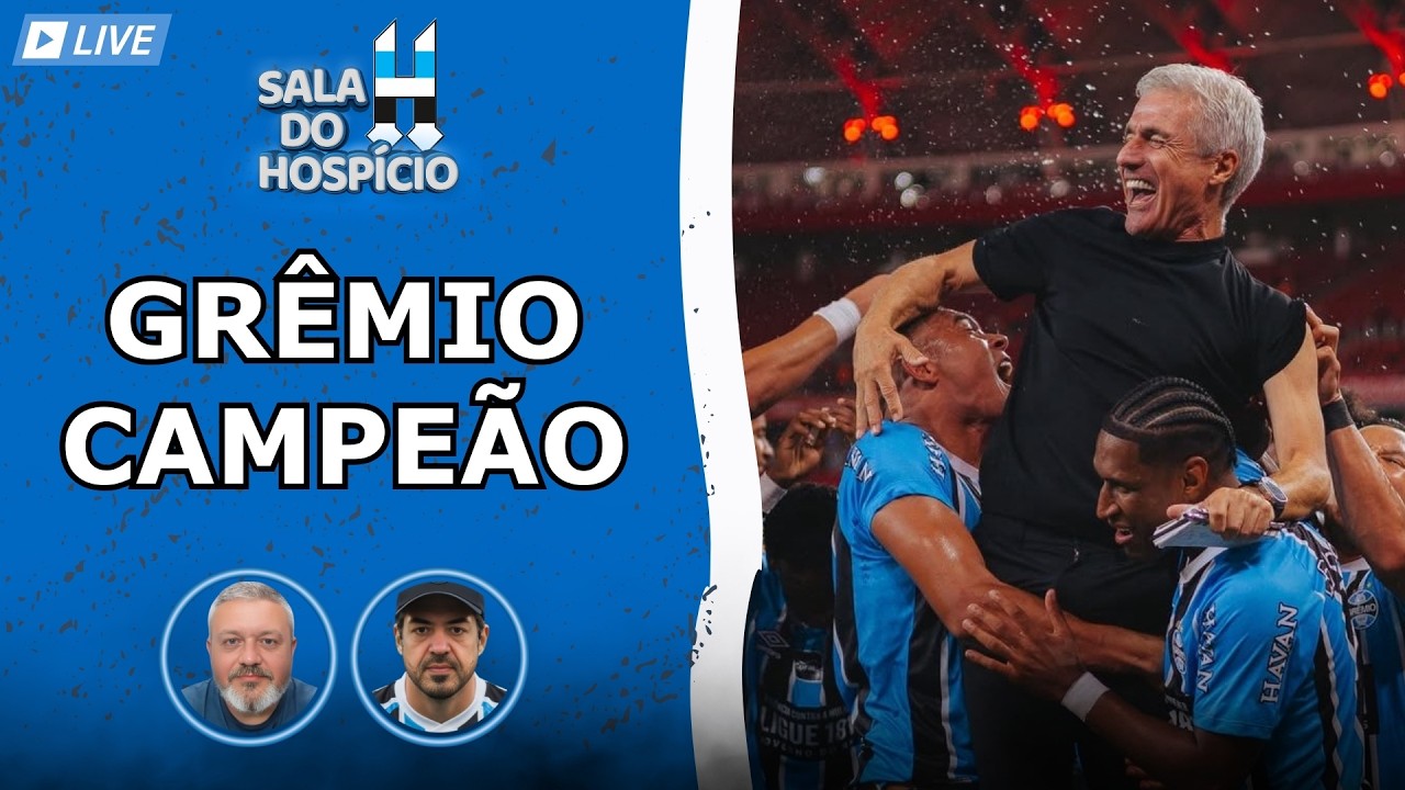 GRÊMIO CAMPEÃO GAÚCHO 2026 - AINDA ESTÃO CHORANDO? 🔵⚪ ⚫ #AOVIVO #GREMIO