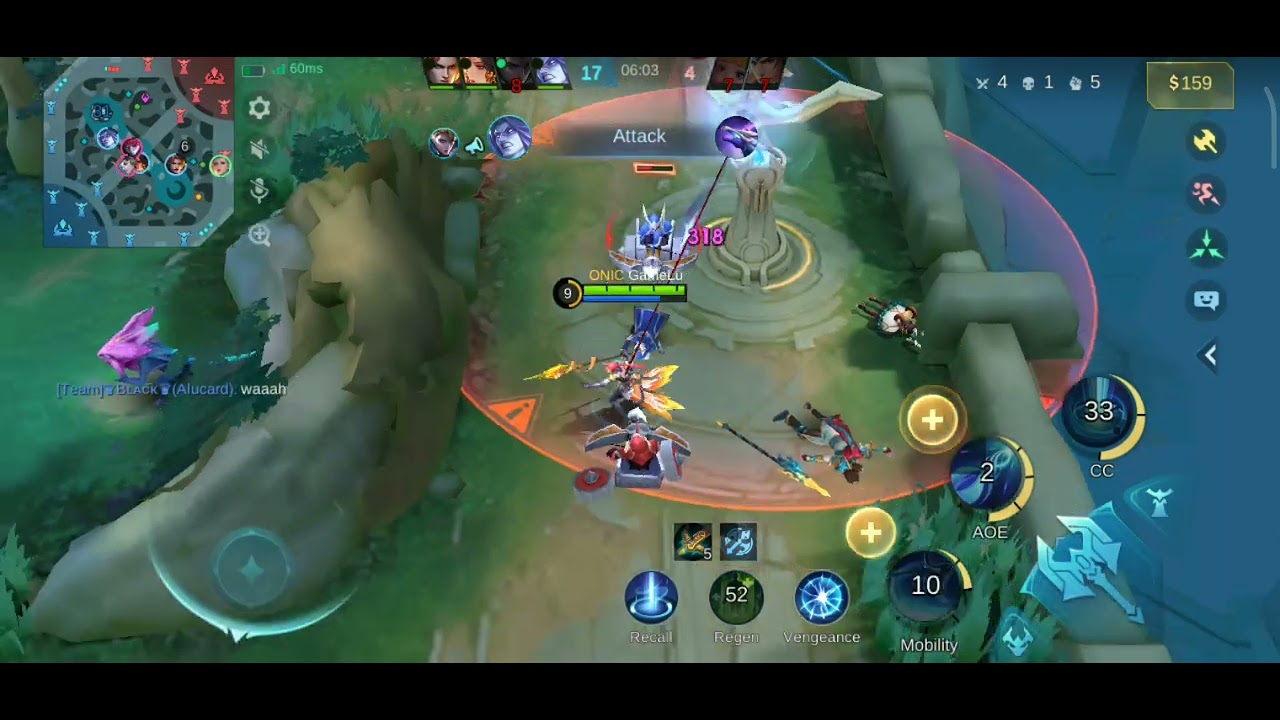 Геймплей Silvanna Mobile Legend Bang Bang
