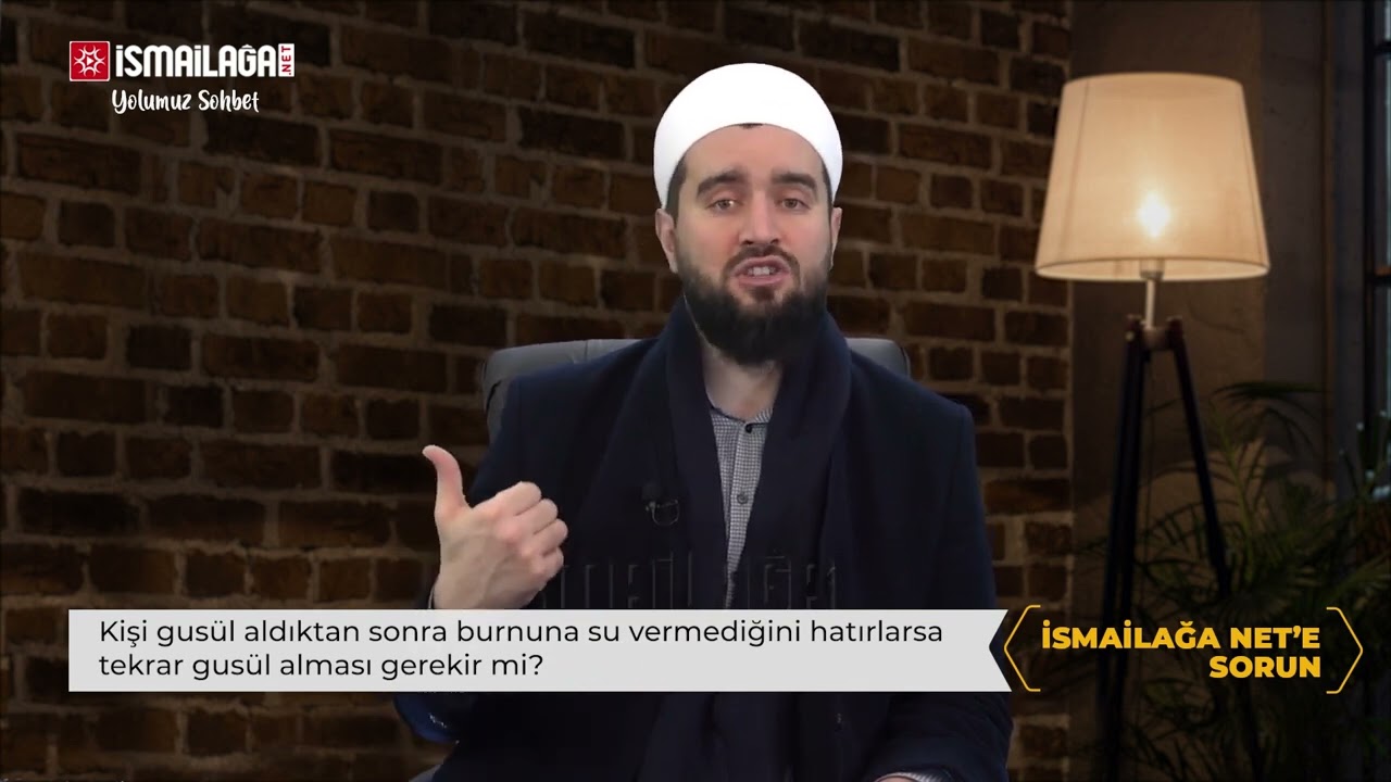 Gusülde Bir Eksiklik Olduğunu Hatırlayan Tekrar Gusül Almalı mıdır? Abdülhamid Türkeri Hoca Efendi