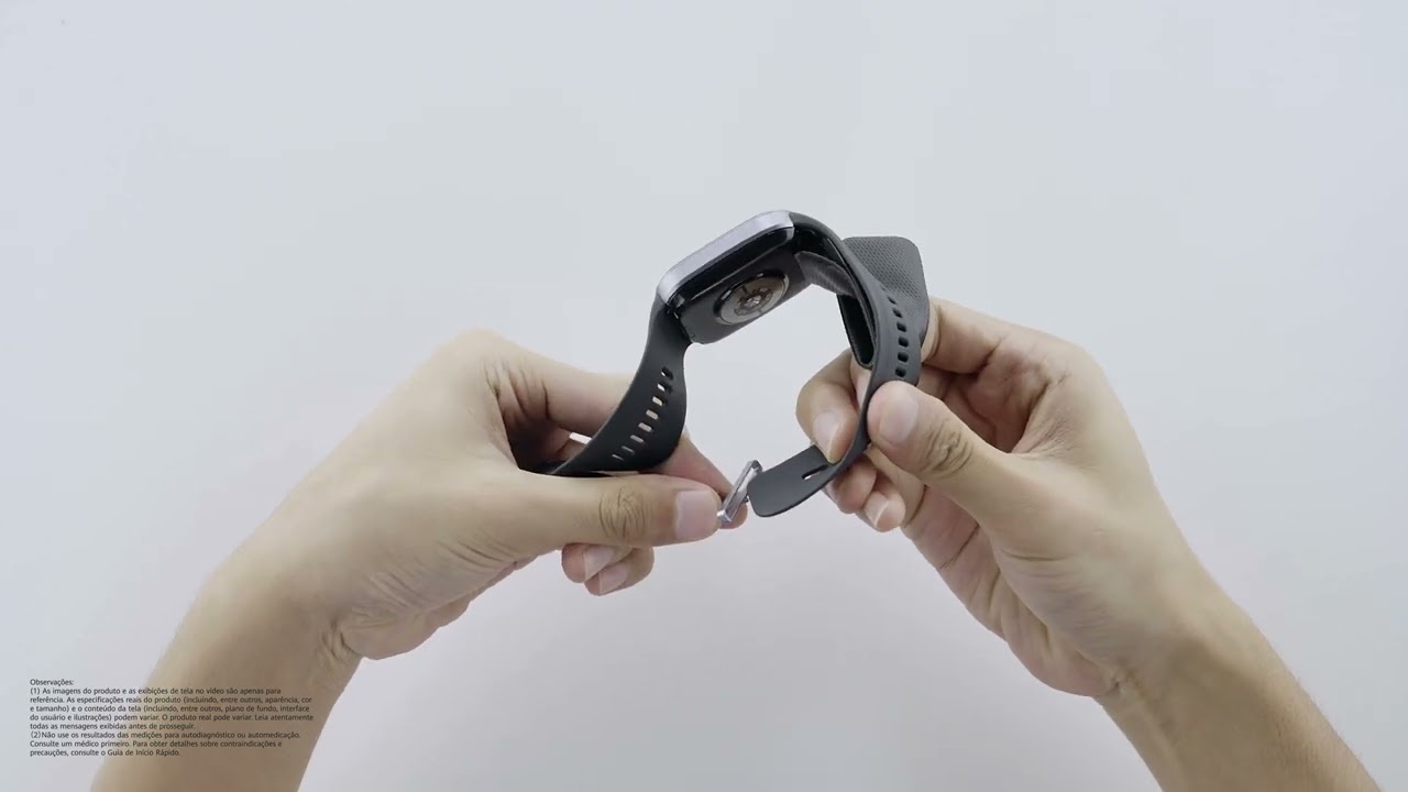 HUAWEI WATCH D2 - Como Ajustar a Pulseira