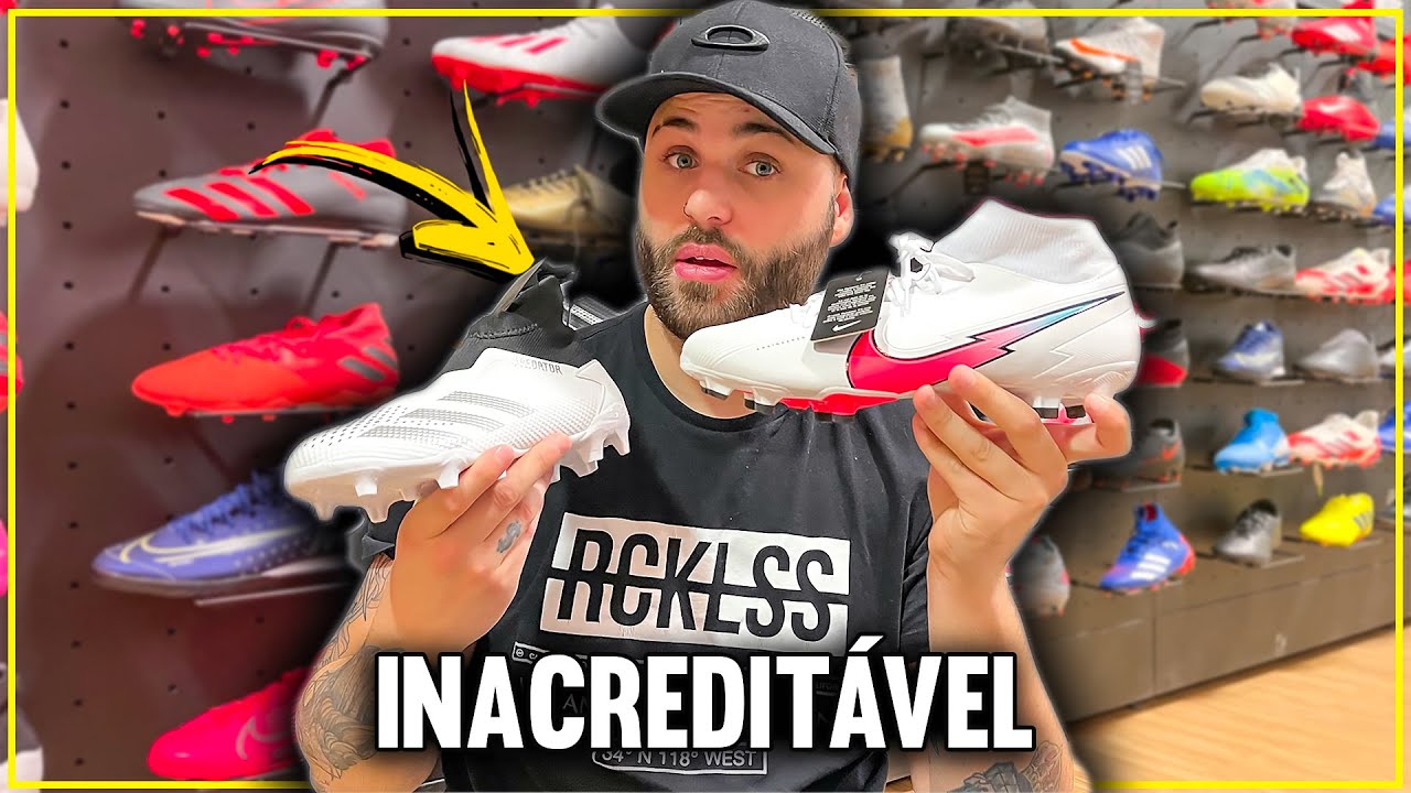 INACREDITÁVEL OS PREÇOS DE CHUTEIRAS E ROUPAS ESPORTIVAS NOS ESTADOS UNIDOS