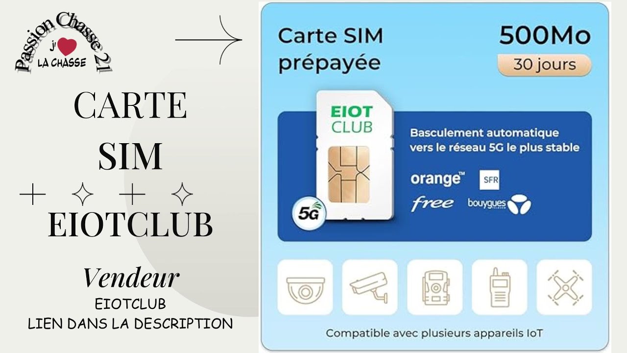 Carte sim 4G/5G Eiotclub: Le test complet !!!