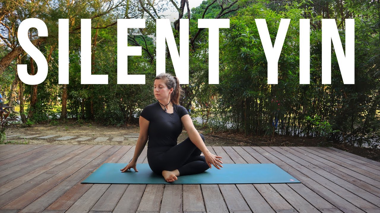 Silent Yin Yoga Class: No Extra Talking Minimal Cues Yoga | No Props Full-Body Stretch Yin in Taipei