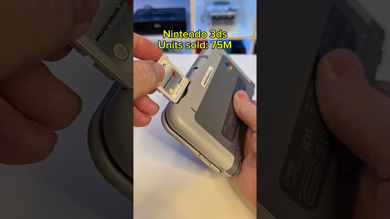 Game console ASMR sorted by units sold.