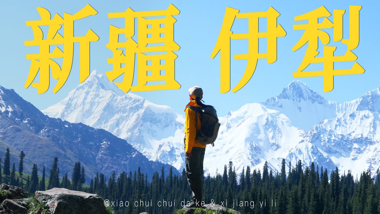 【伊犁】vlog上｜新疆夏天的草原，我帮你们看过啦，伊犁的夏天实在是太美了