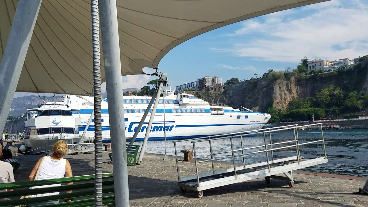 Port of Sorrento before ferry to Positano (9/15/18)