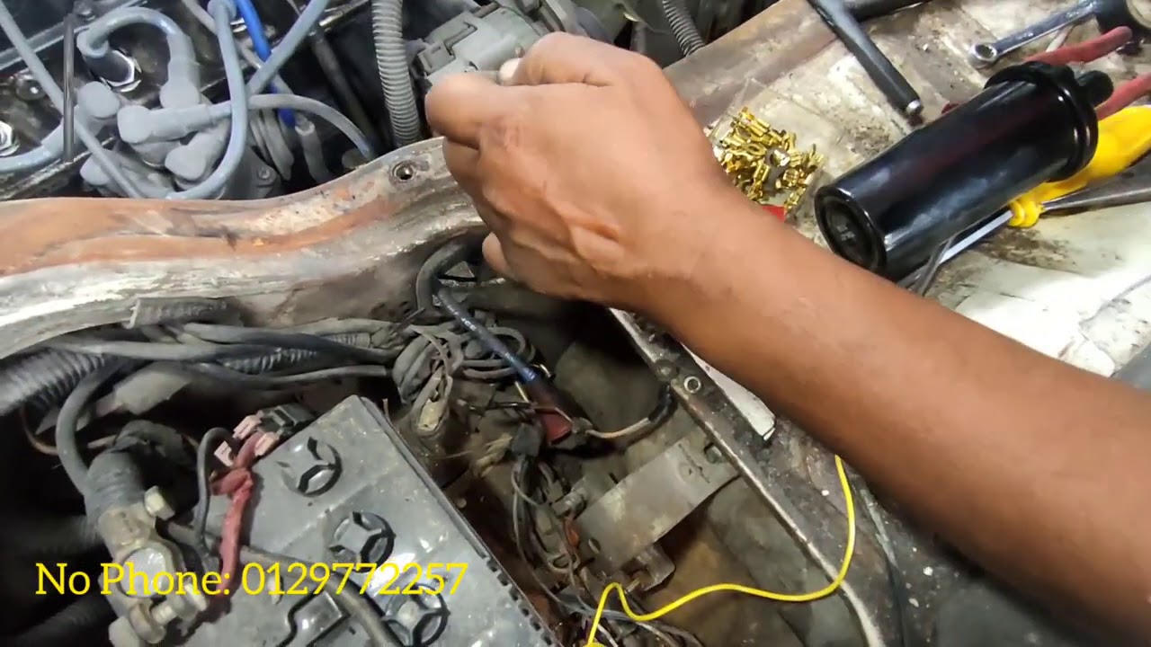 Nissan C22 vanette masalah semput, sistem api kena padu