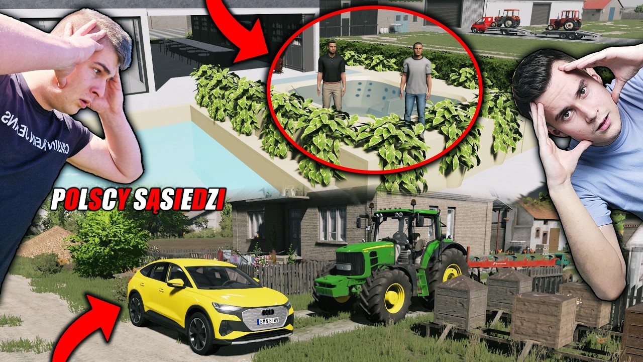 IMPREZA U PANA DARIUSZA😍 DOSTAŁEM OD NIEGO DUŻE PIENIĄDZE😱 PRZYJECHAŁA ...😀┃POLSCY SĄSIEDZI S2┃388