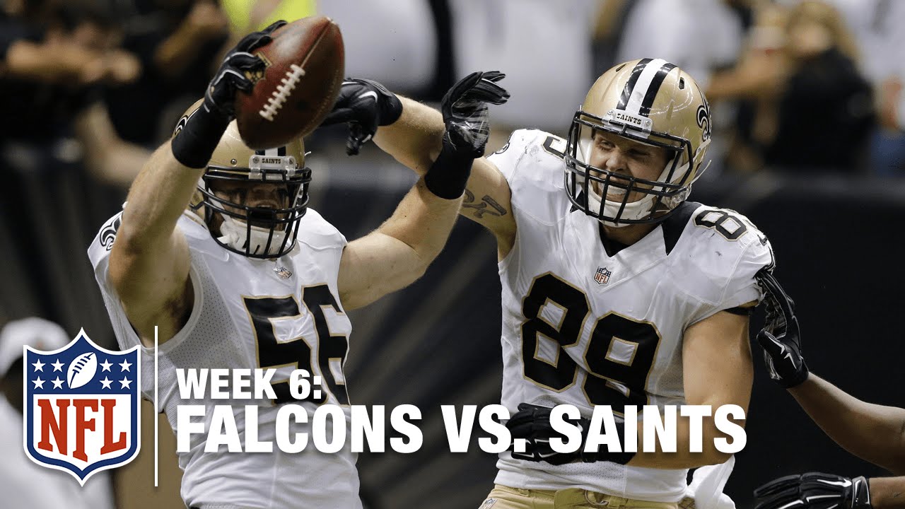 Big Blocked Punt & TD by Saints LB Michael Mauti | Falcons vs. Saints | NFL