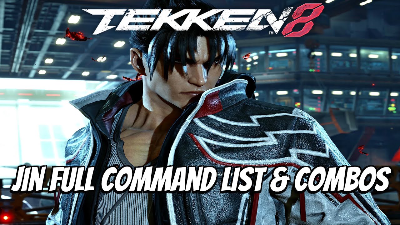 TEKKEN 8 JIN Kazama Full Move List & Combos PS5