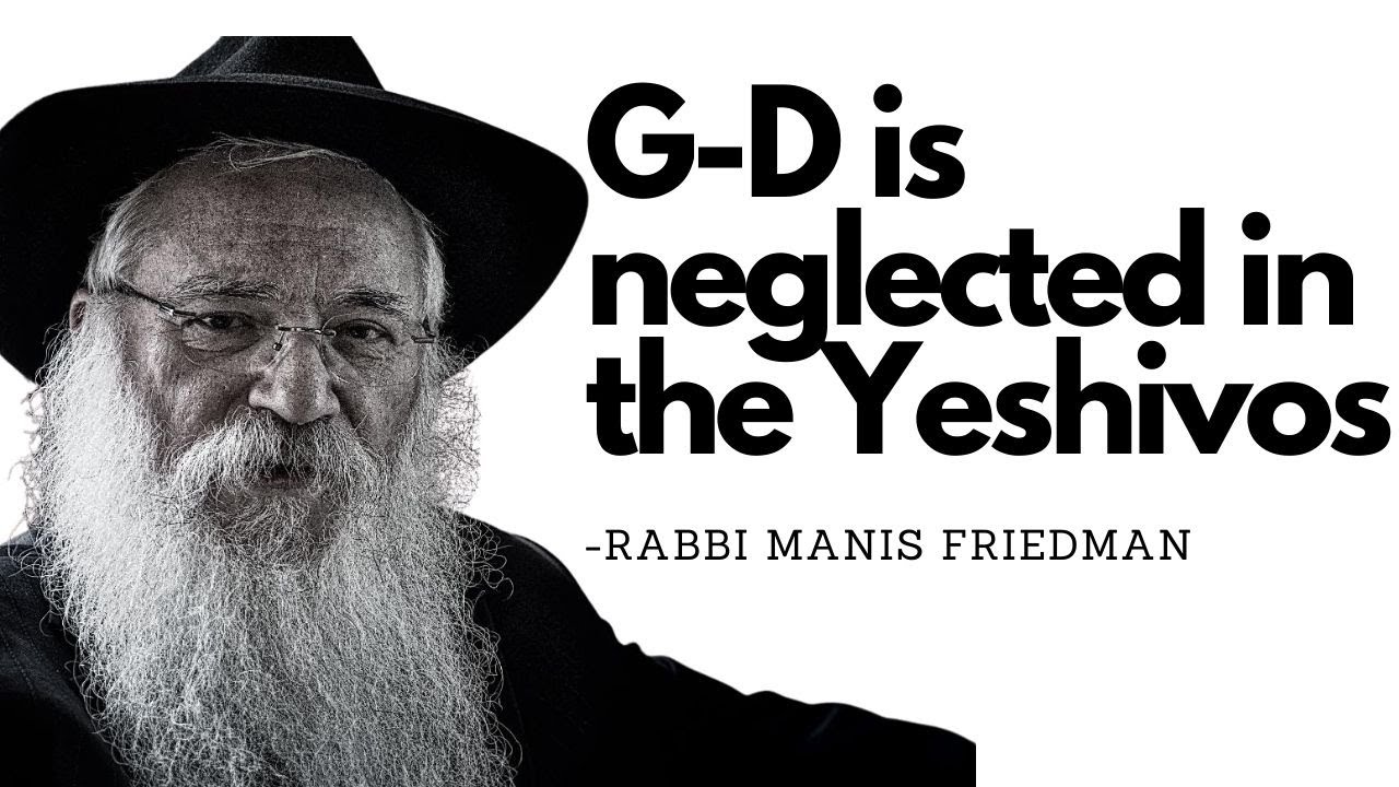 God Is Negelcted In The Yeshivos!!!