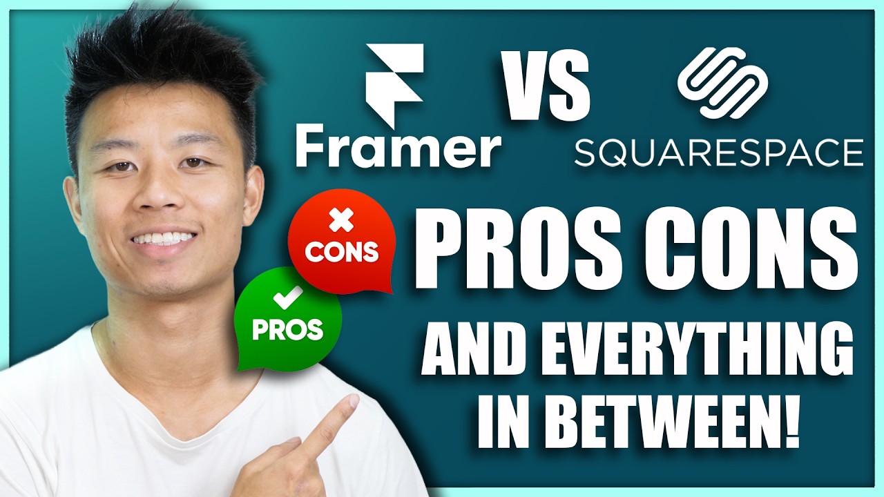 Framer vs Squarespace: Which Website Builder is Right for You in 2025?