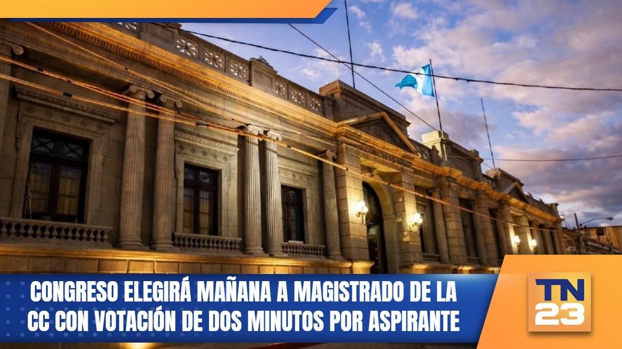 Congreso elegir&aacute; ma&ntilde;ana a magistrado de la CC con votaci&oacute;n de dos minutos por aspirante