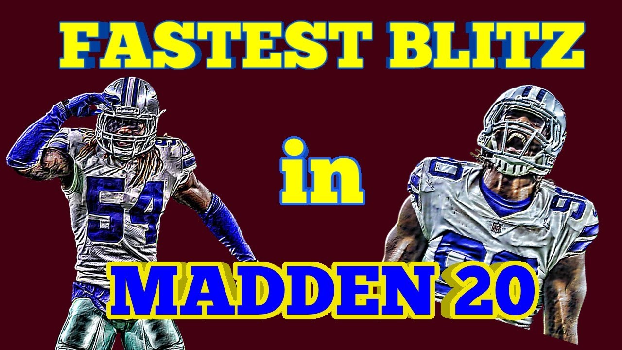 Fastest Blitz in Madden 20 - This is the FASTEST Blitz in Madden 20!! Madden 20 NANO Blitz! 🔥