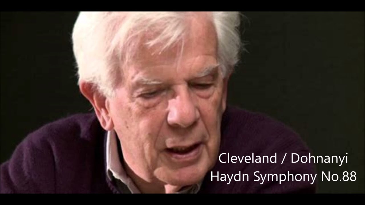 Cleveland / Dohnanyi LIVE: Haydn Symphony No.88 in G major