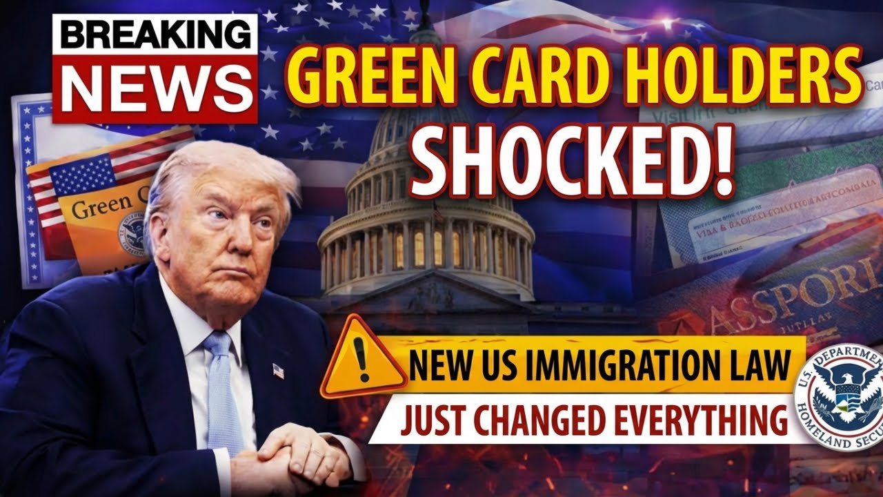 Green Card Holders Shocked! New US Immigration Law Just Changed Everything