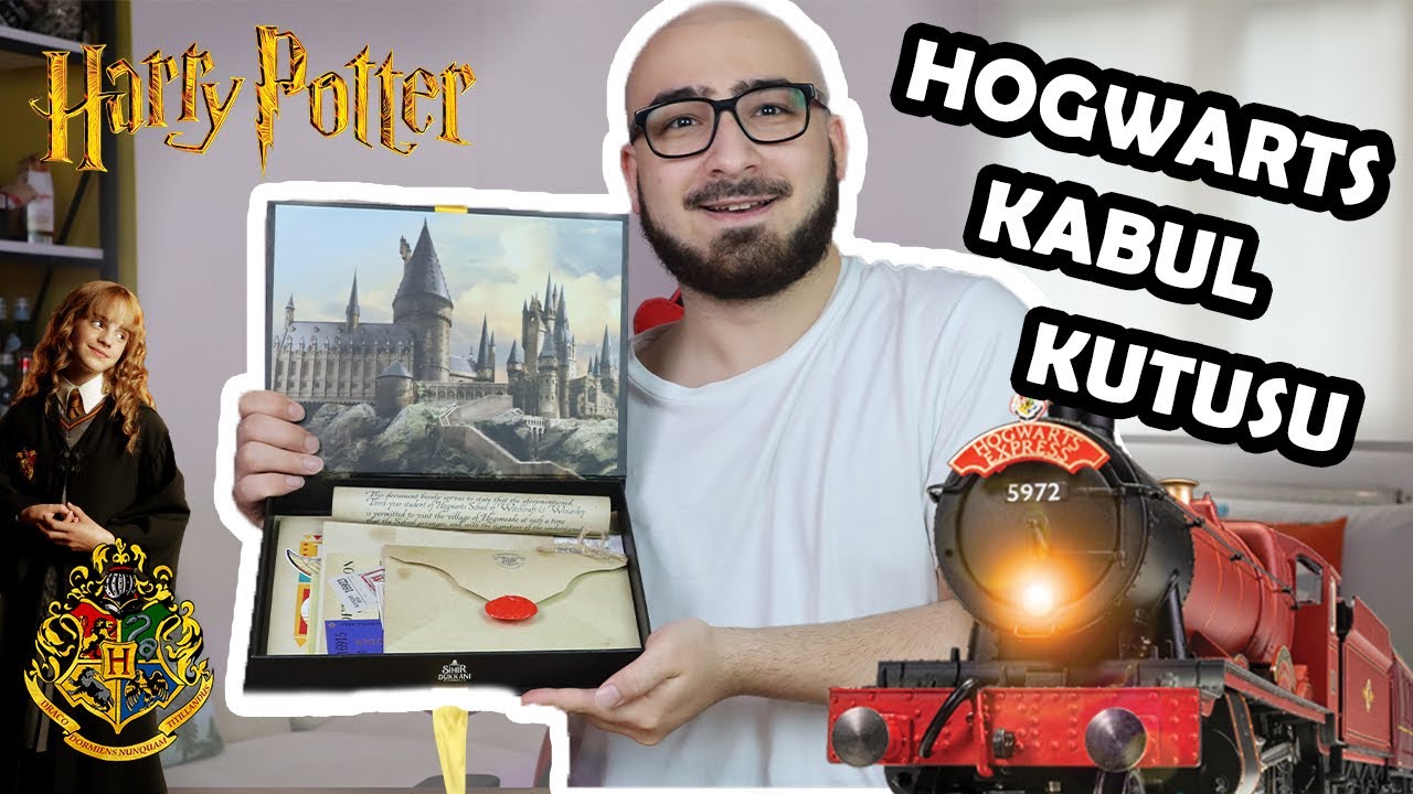 HOGWARTS'A KABUL KUTUSU'NU İNCELEDİM! (MEKTUP, BİLET, DERS PROGRAMI VE DAHA FAZLASI...)