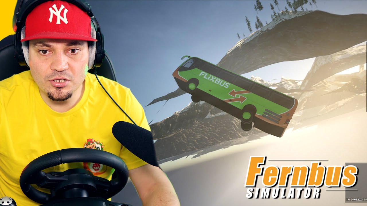 WYLECIAŁEM AUTOBUSEM Z MAPY! 🚌 Fernbus Simulator