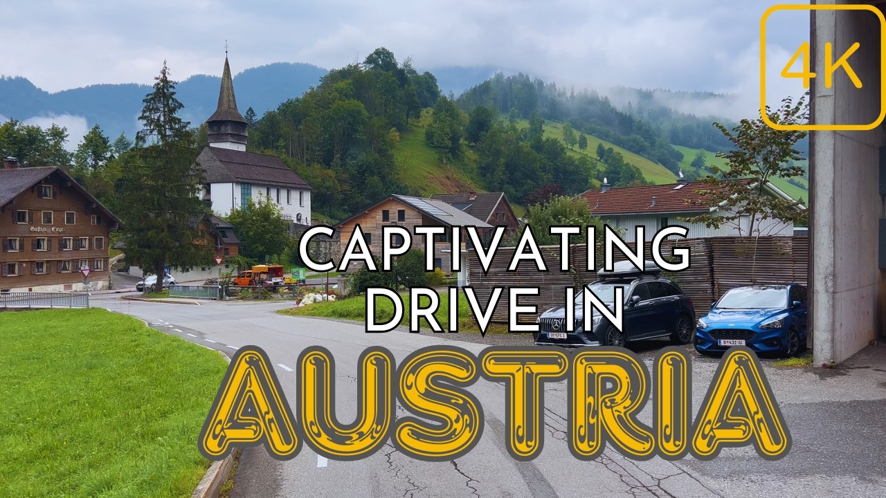 Scenic Drive in Austria: Reuthe - Egg - Ludesch