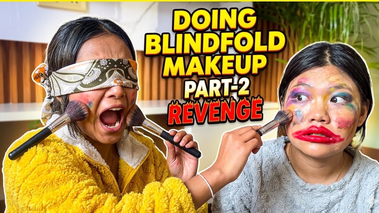 Blindfold Makeup Challenge💄 |Part-2|