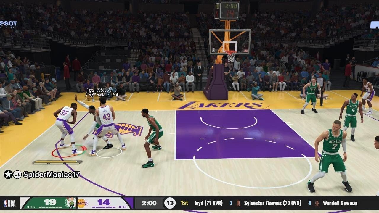 NBA 2K26 S22 Dalton's Celtics vs My Lakers, I made this interesting (No Audio from Dalton)