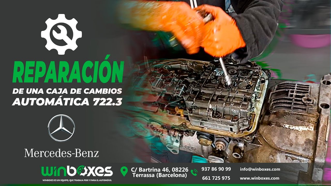 Caja de cambios automática 722.3 de Mercedes Benz