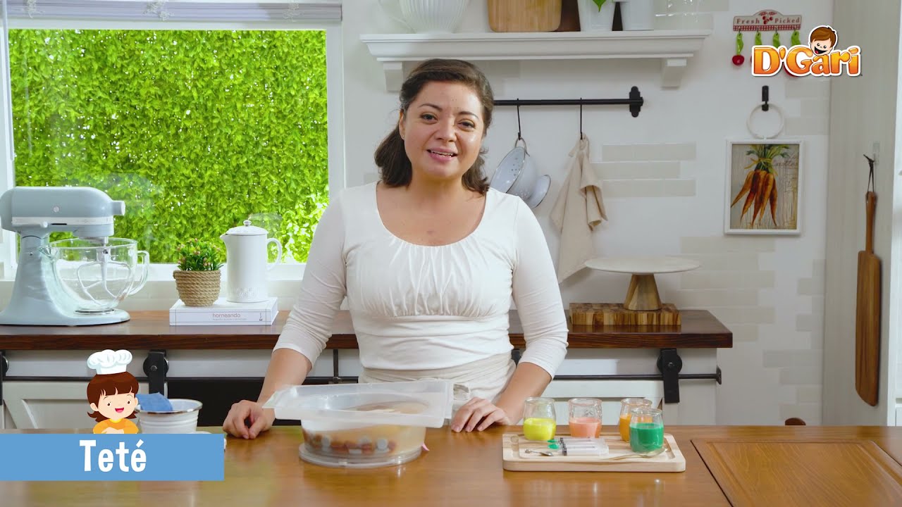Video tutorial de gelatina artística, aprende a inyectar lirios de gelatina.