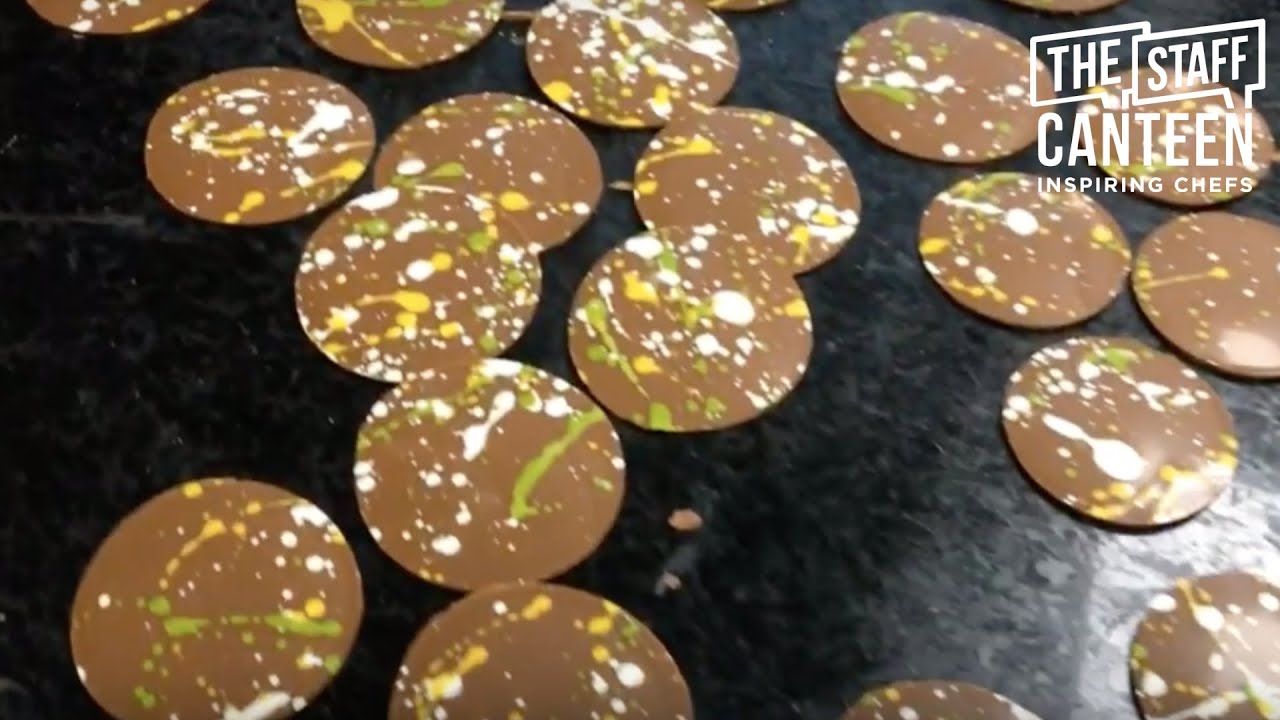 How to make chocolate decorations using transfer sheets