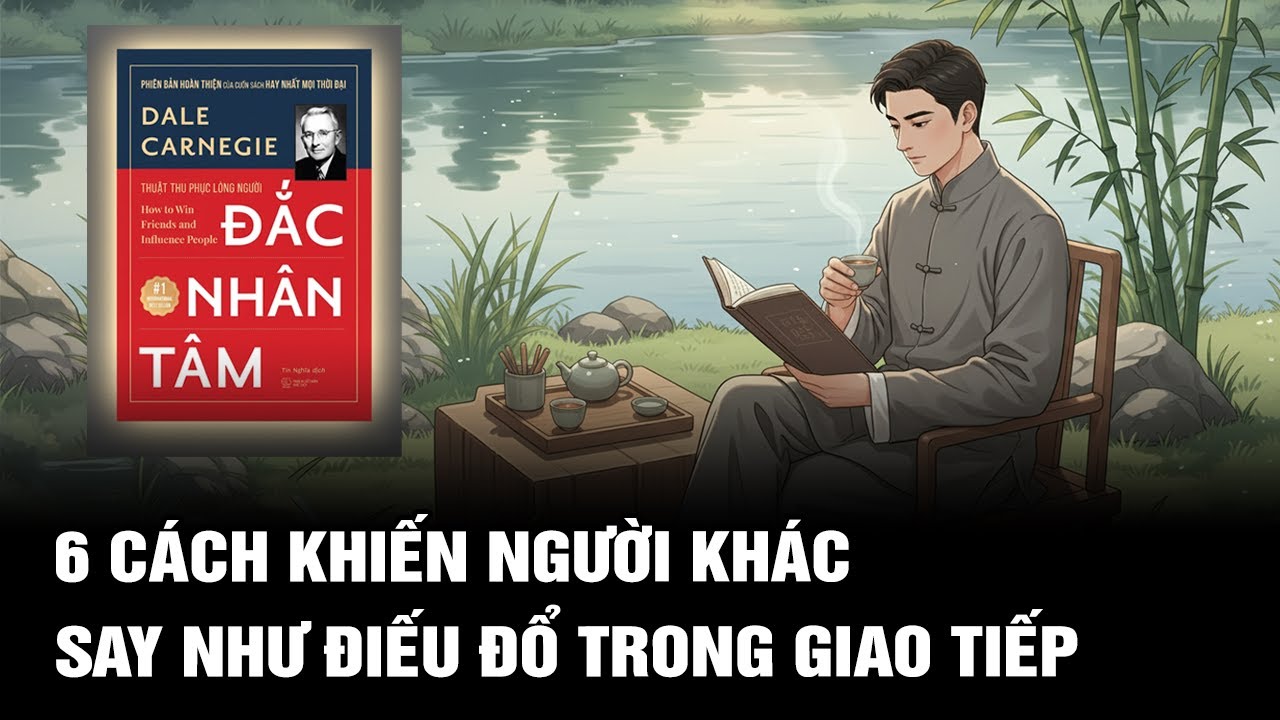Đọc ĐẮC NH&Acirc;N T&Acirc;M: Bỏ T&uacute;i Ngay 6 Tuyệt Chi&ecirc;u Giao Tiếp Khiến Vạn Người M&ecirc; Say Như Điếu Đổ