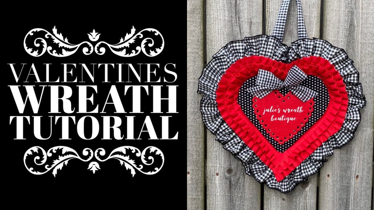 Dollar Tree Valentine DIY 2020 | Valentine Wreath DIY | Collab - Heidi Sonboul