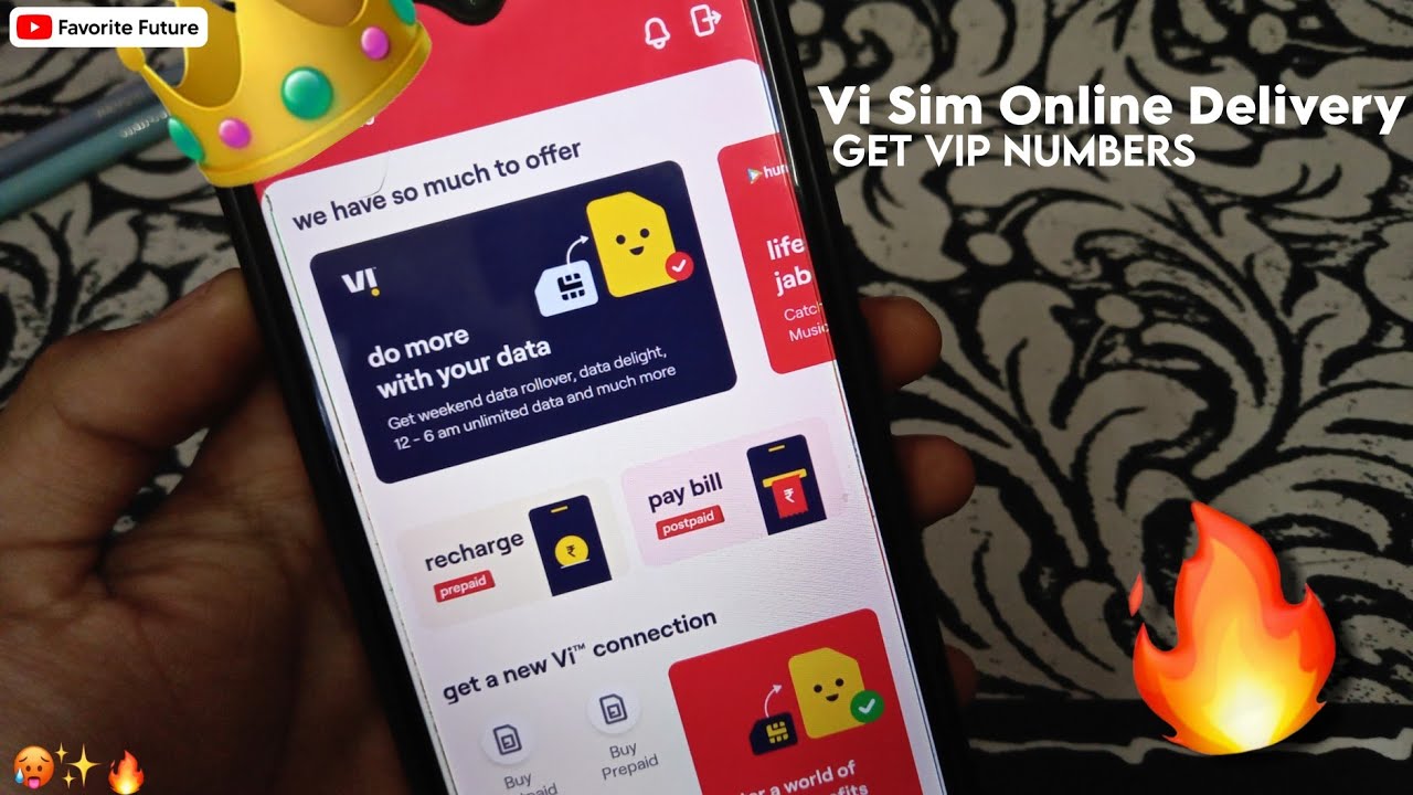 How to Order Vi Sim Card Online | Vi ka sim ऑनलाइन कैसे order करे | Favourite Future