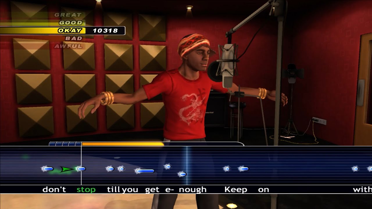Don't Stop 'Til You Get Enough - Michael Jackson (Karaoke Revolution) HD Gameplay Xbox 360