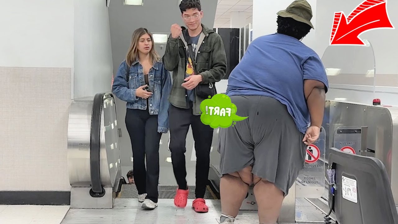 Fat Man Aggressively Farts On The People Of Walmart!! (Thanksgiving Leftover Farts)