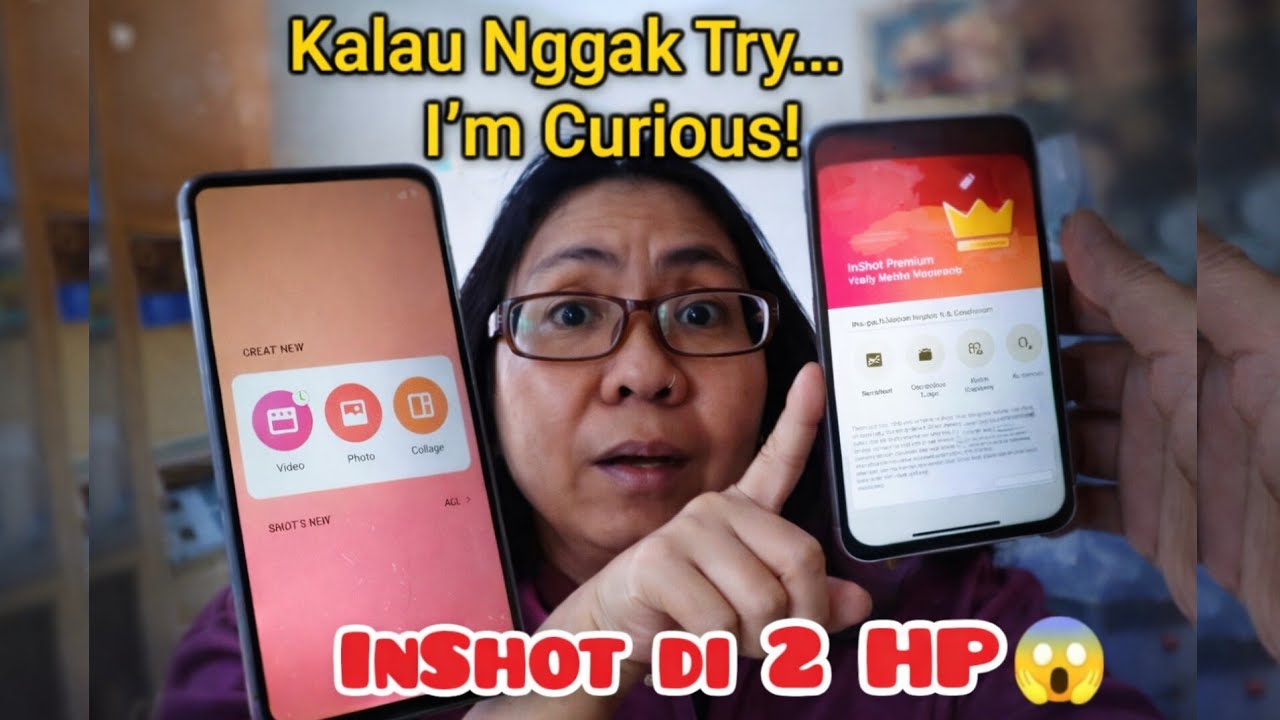 InShot Premium di 2 HP! Deg-degan 700 Draft Kalau Nggak Coba Aku Kepo 😄