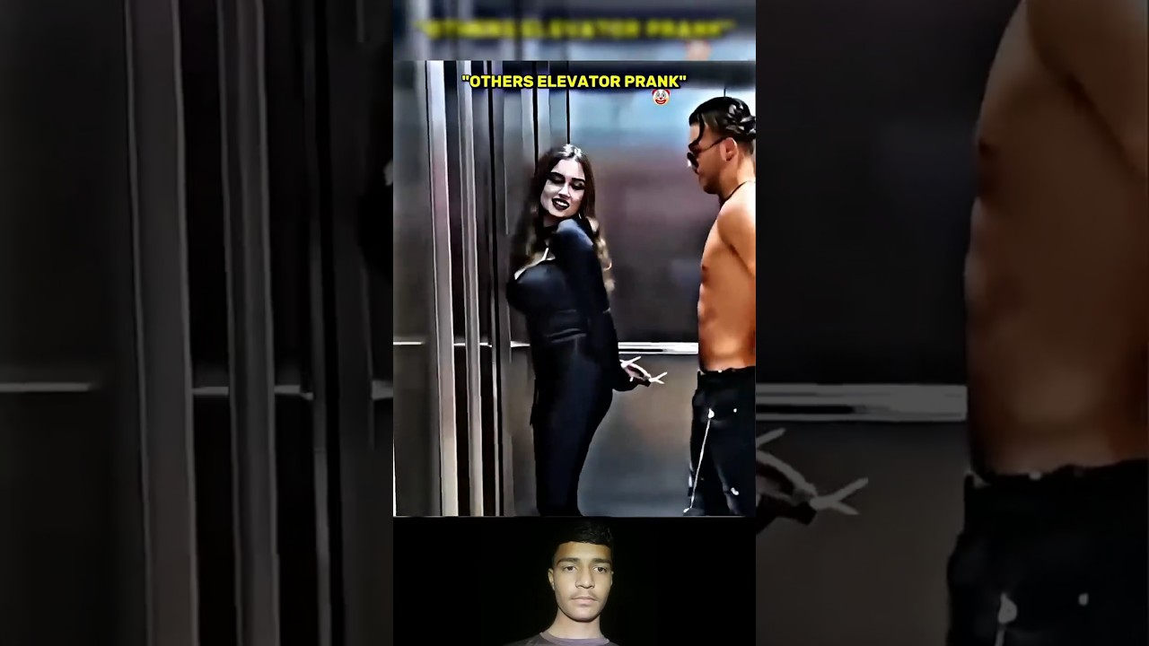Lift Prank Goes Wrong 🥶 #troll #trolling #edit #trollface #phonk #reactionvideo